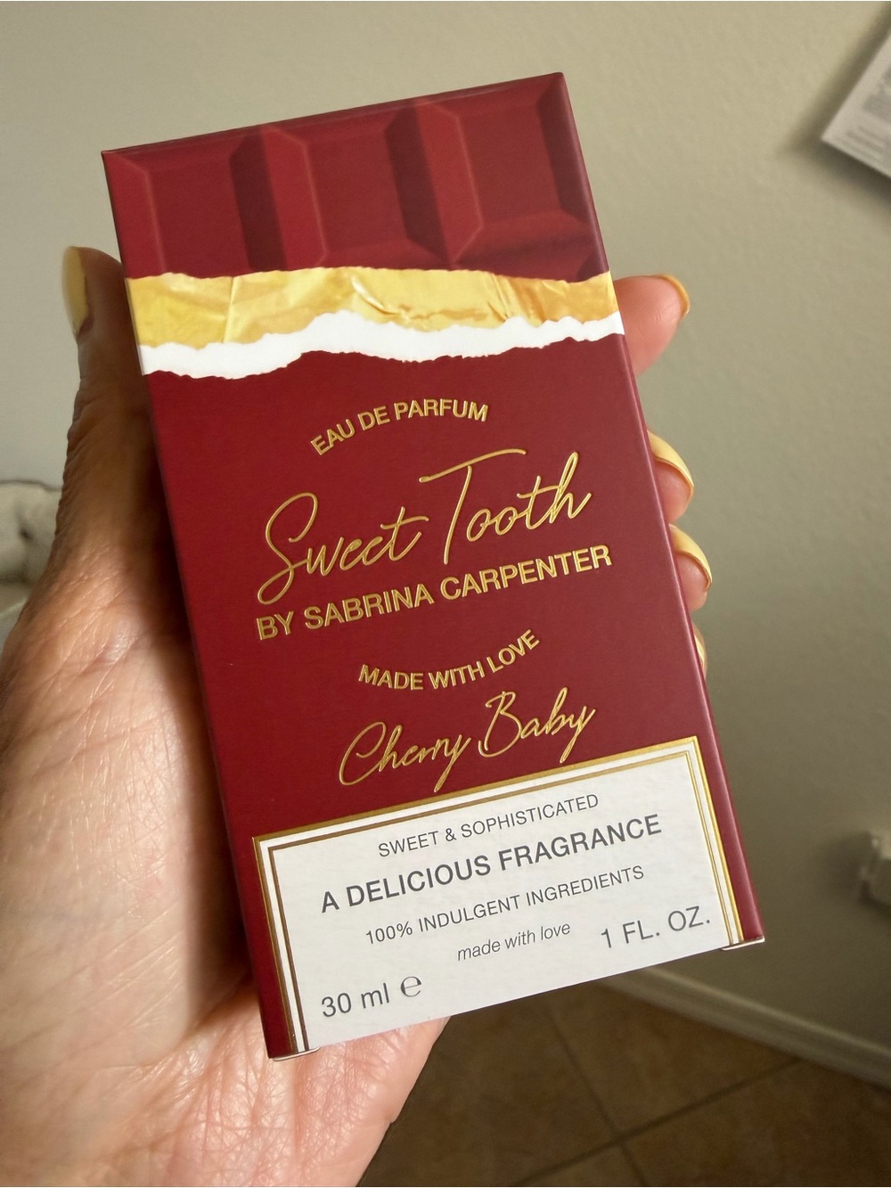 Sweet Tooth Cherry Baby Eau de Parfum by Sabrina Carpenter - Red